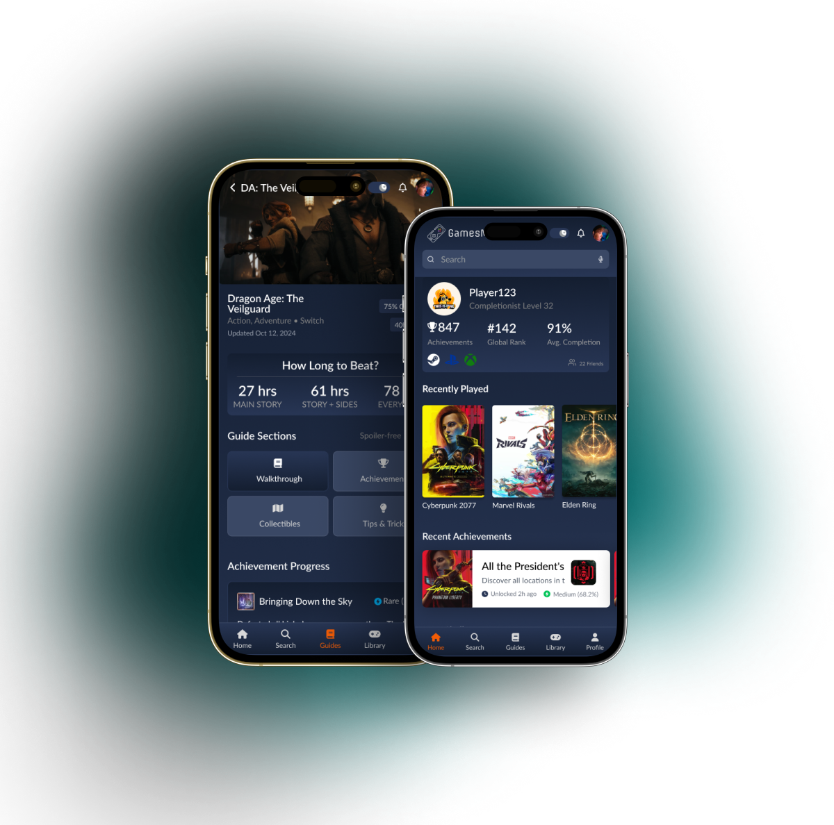 GamesMania Mockup